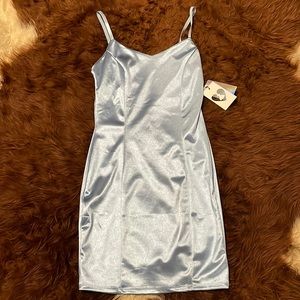 Satin Mini Dress